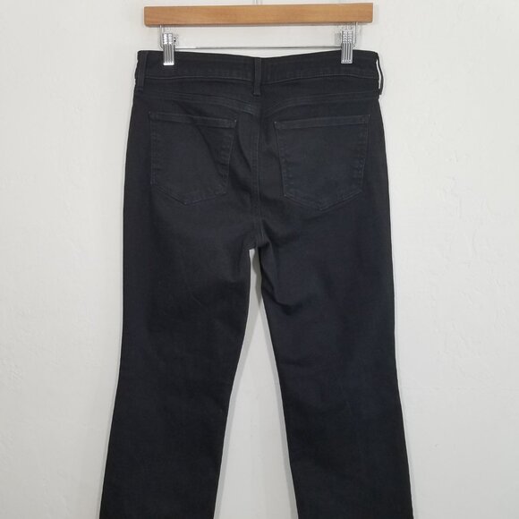 NYDJ Lift x Tuck Marilyn Straight Stretch Jeans Black Size 6 - Picture 6 of 9